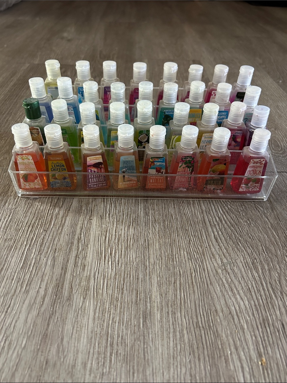 Bath & Bodyworks PocketBac display tray